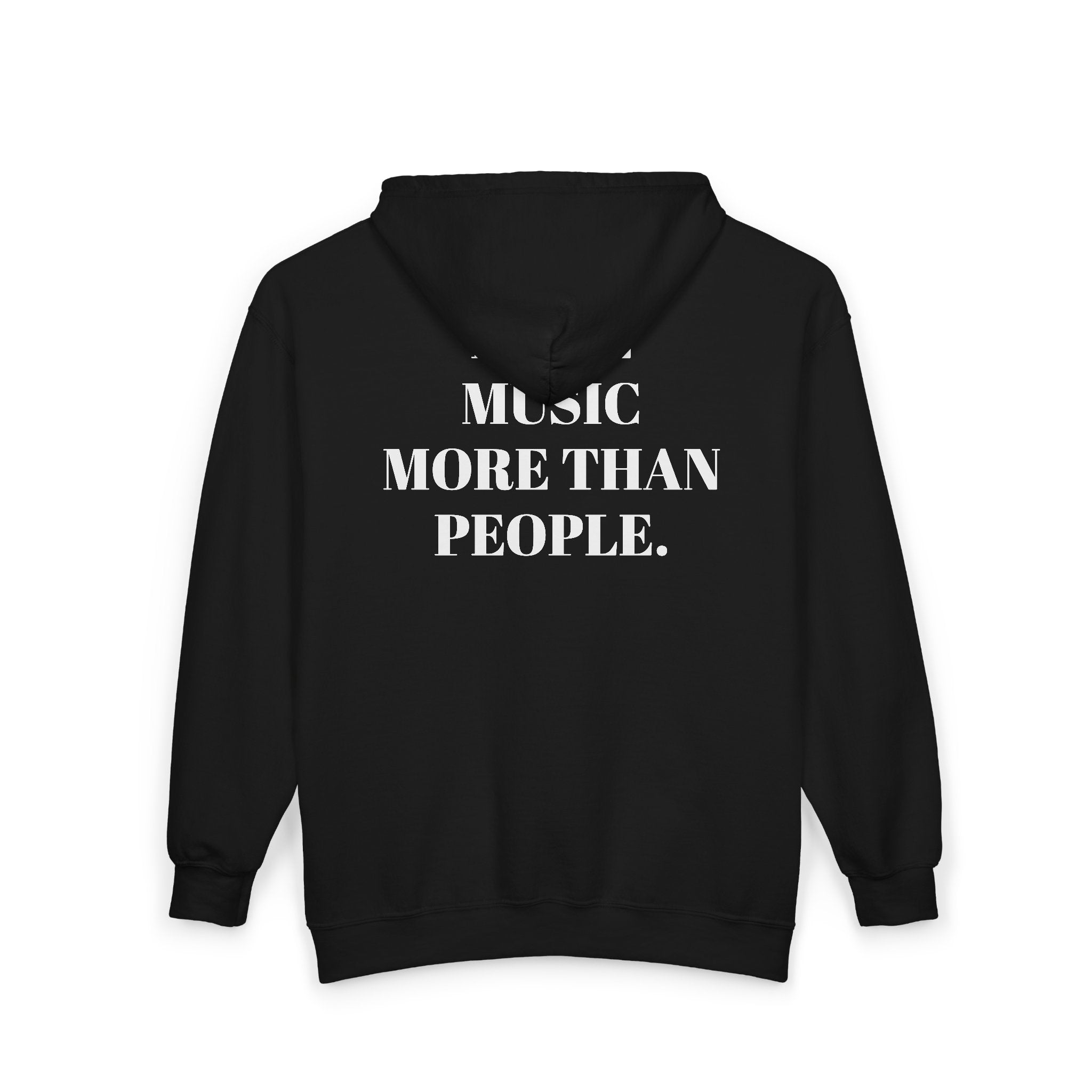 I Like Music More Than People Full Zip
