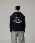 I Like Music More Than People Full Zip